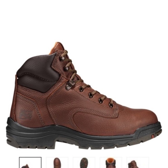 Timberland PRO Titan Safety Toe Waterproof Oil Slip Resistant Work Boots 14XW - Picture 4 of 16
